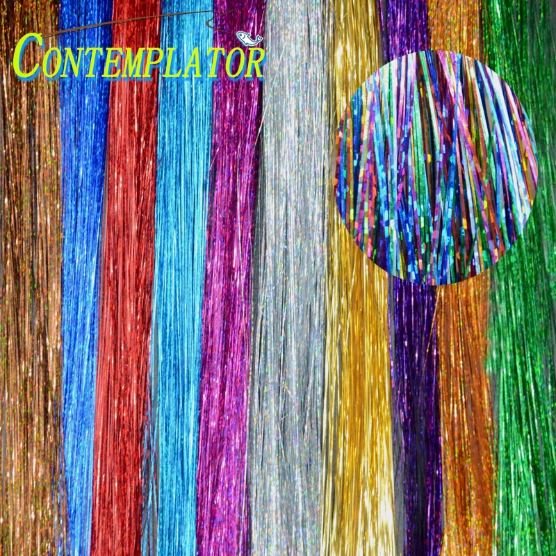 CONTEMPLATOR 12bags Fly Tying Flash Tinsel ¦..